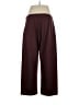 Eileen Fisher 100% Wool Solid Burgundy Wool Pants Size XL - photo 2