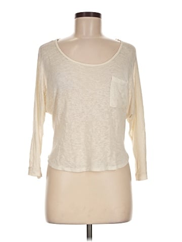 Mind Code 3/4 Sleeve Top (view 1)