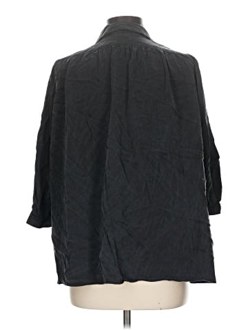 Theory 3/4 Sleeve Button-Down Shirt (view 2)