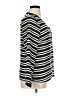 Zara Basic Stripes Black Long Sleeve Blouse Size XL - photo 4