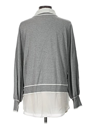 Adrianna Papell Long Sleeve Blouse (view 2)