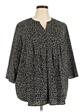 Croft & Barrow 3/4 Sleeve Blouse (view 1)