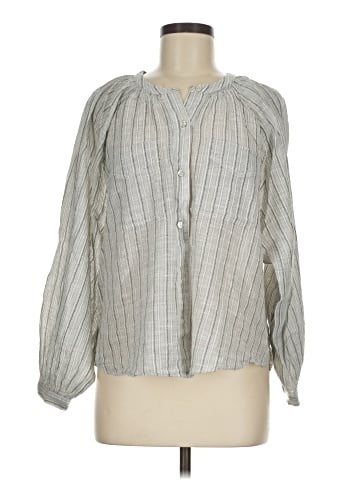 Wrap Long Sleeve Blouse (view 1)