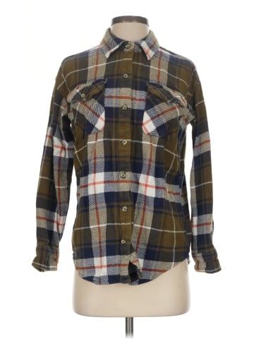 Natural Reflections Long Sleeve Button-Down Shirt (view 1)