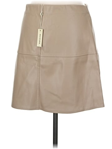 Max Studio Faux Leather Skirt (view 2)