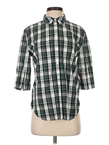 Equipment 3/4 Sleeve Button-Down Shirt (view 1)