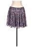BCBGeneration 100% Polyester Floral Blue Casual Skirt Size L - photo 1