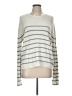 Splendid Stripes Ivory Pullover Sweater Size L - photo 1