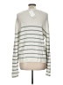 Splendid Stripes Ivory Pullover Sweater Size L - photo 2