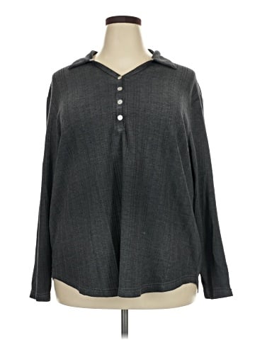 Cherokee Long Sleeve Blouse (view 1)