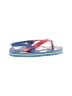Mickey Mouse Blue Flip Flops Size 7 - 8 Kids - photo 1