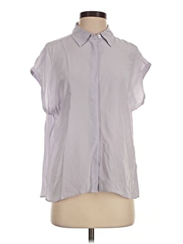Equipment Short Sleeve Silk Top (view 1)