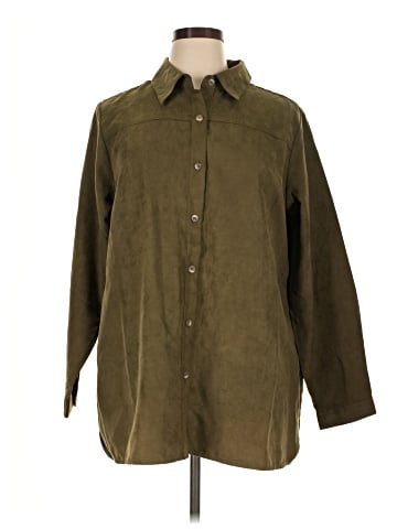 Joan Rivers Long Sleeve Button-Down Shirt (view 1)
