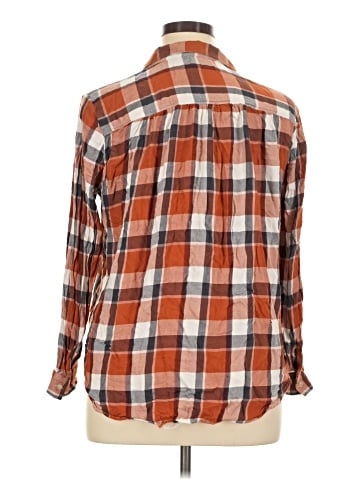 Ann Taylor LOFT Outlet Long Sleeve Button-Down Shirt (view 2)