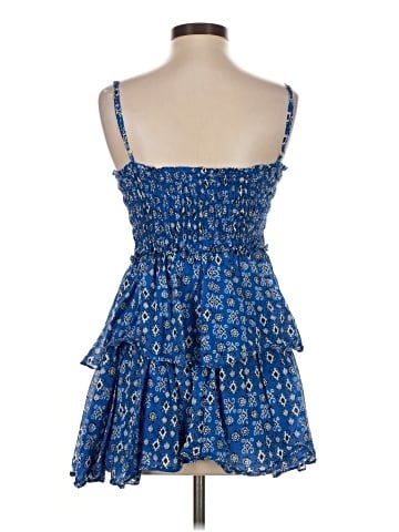 Aqua Cocktail Dress (view 2)