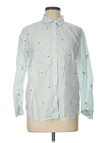 Ann Taylor LOFT Long Sleeve Button-Down Shirt (view 1)