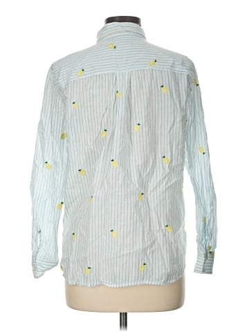 Ann Taylor LOFT Long Sleeve Button-Down Shirt (view 2)