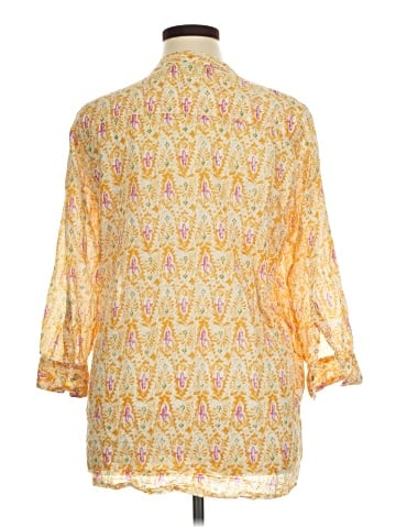 Rock Flower Paper 3/4 Sleeve Blouse (view 2)