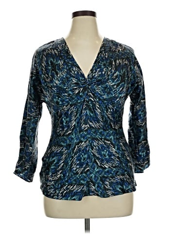 Charter Club 3/4 Sleeve Blouse (view 1)