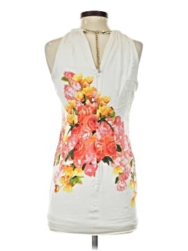 Cache Sleeveless Silk Top (view 2)