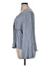 Unbranded Gray Long Sleeve Blouse Size XL - photo 5