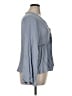 Unbranded Gray Long Sleeve Blouse Size XL - photo 4