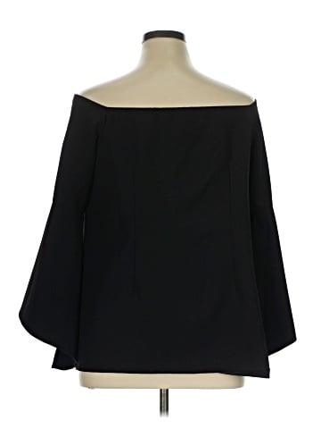 ELOQUII 3/4 Sleeve Blouse (view 2)