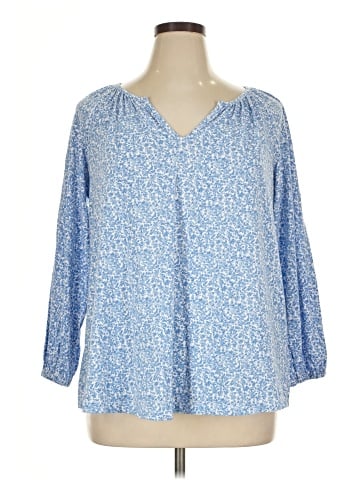 Lands' End 3/4 Sleeve T-Shirt (view 1)