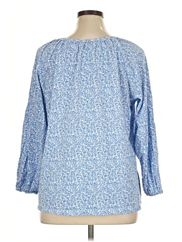 Lands' End 3/4 Sleeve T-Shirt (view 2)