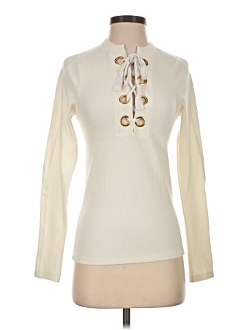 10 Crosby Derek Lam Intermix Long Sleeve Top (view 1)