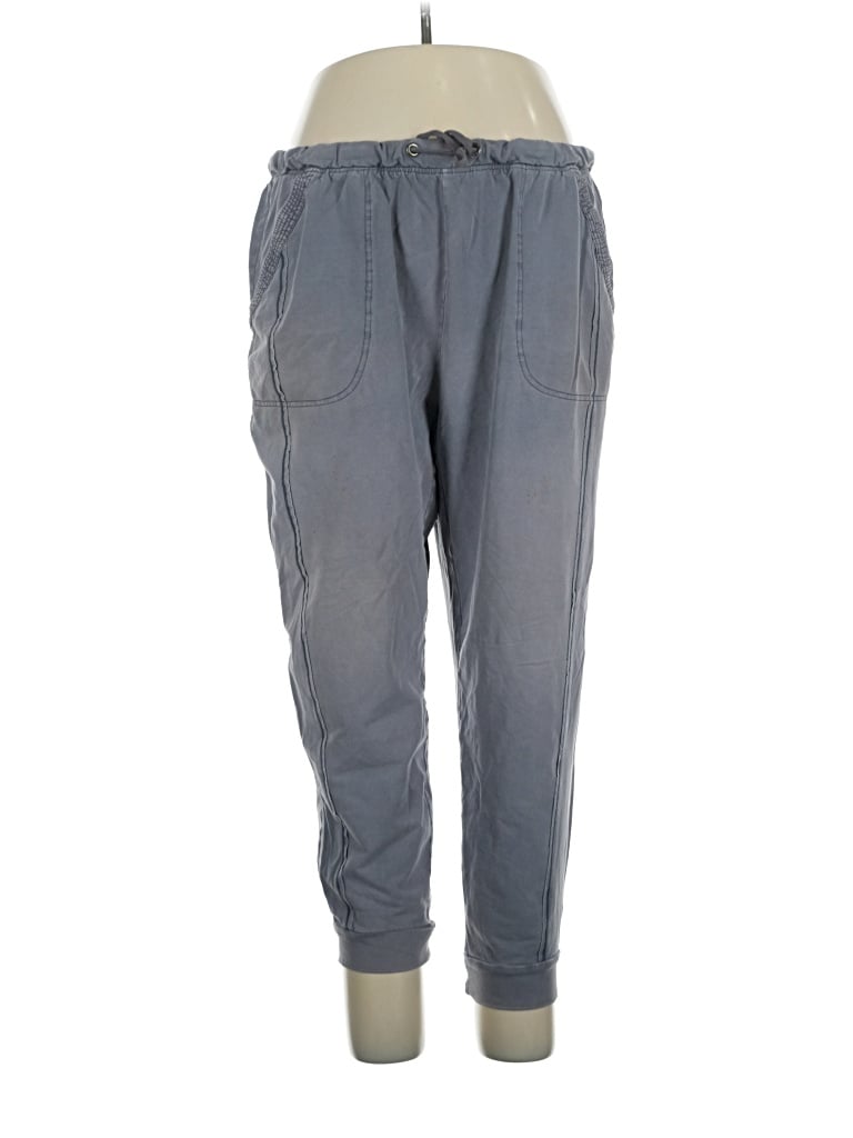 Pre-owned Terra & Sky Track Pants In Gray