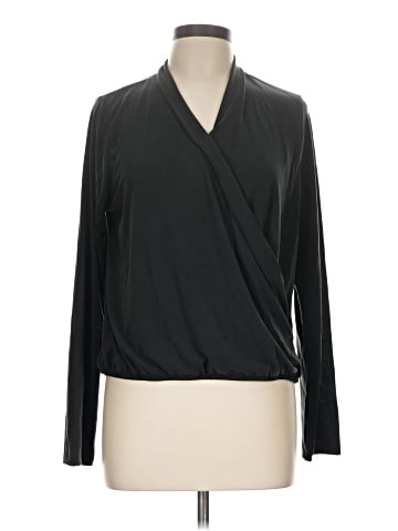 Green Envelope Long Sleeve Blouse (view 1)