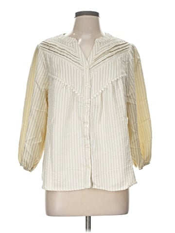 Fig & Flower 3/4 Sleeve Blouse (view 1)