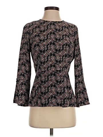 Derek Lam 10 Crosby Long Sleeve Silk Top (view 1)