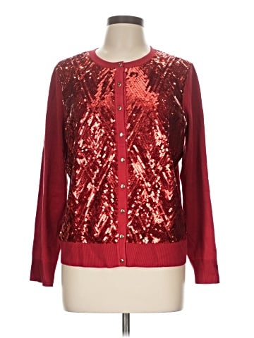 JM Collection Cardigan (view 1)