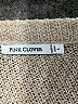 Pink Clover 100% Polyester Metallic Tan Pullover Sweater Size L - photo 7