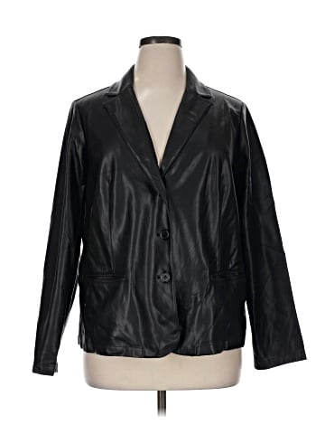 D&Co. Faux Leather Jacket (view 1)