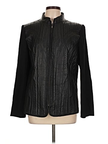 Peter Nygard Leather Jacket (view 1)