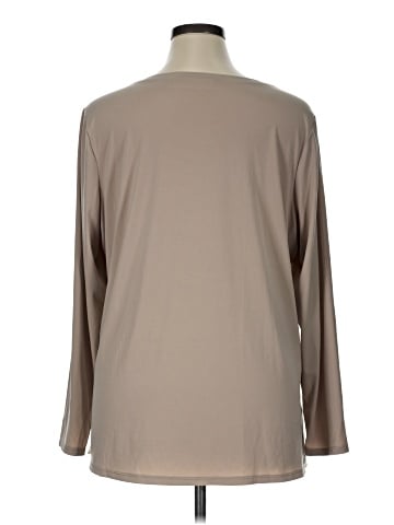 Susan Graver Long Sleeve Blouse (view 2)