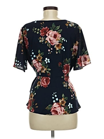 Faith and Joy Short Sleeve Blouse (view 2)