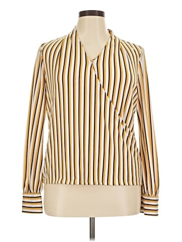 Adrianna Papell Long Sleeve Blouse (view 1)