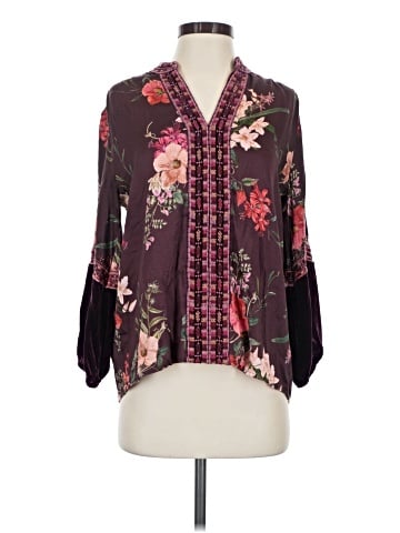 Johnny Was 3/4 Sleeve Blouse (view 1)