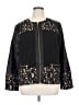 Chico's Animal Print Black Jacket Size XL (3) - photo 1