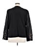 Chico's Animal Print Black Jacket Size XL (3) - photo 2