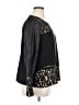 Chico's Animal Print Black Jacket Size XL (3) - photo 4