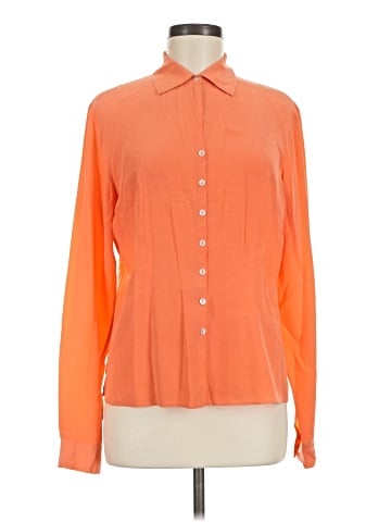 Worthington Long Sleeve Blouse (view 1)