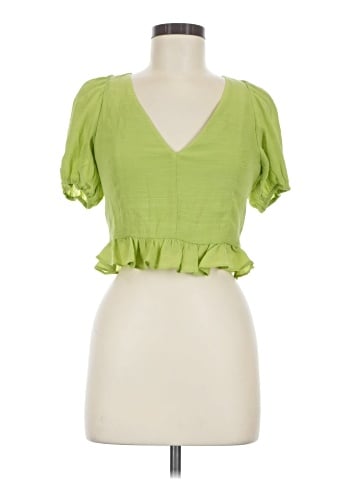 1.State Short Sleeve Blouse (view 1)