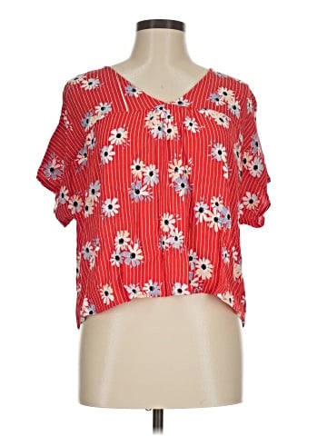 Madewell Short Sleeve Blouse (view 1)