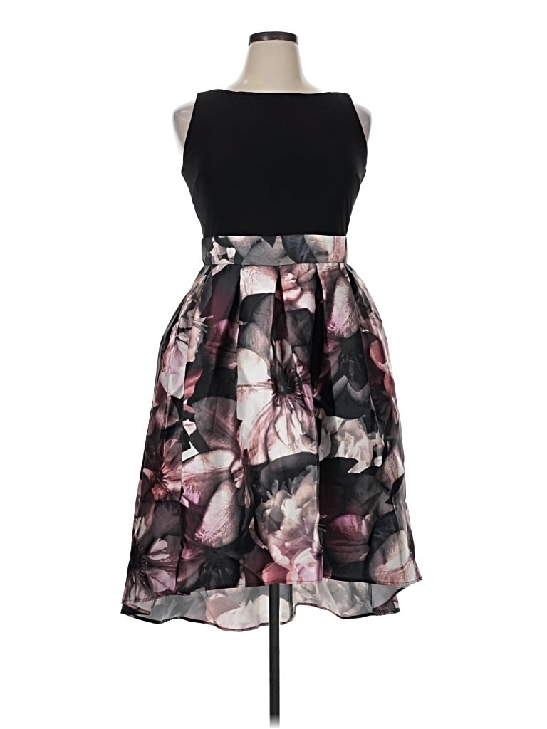 Pre-owned Slny Cocktail Dress In Black