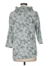 Ruby Rd. 100% Polyester Teal Poncho Size Med Petite - photo 2